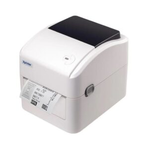 Принтер этикеток Xprinter XP-420B USB с функцией отделения ширина до 108мм белый