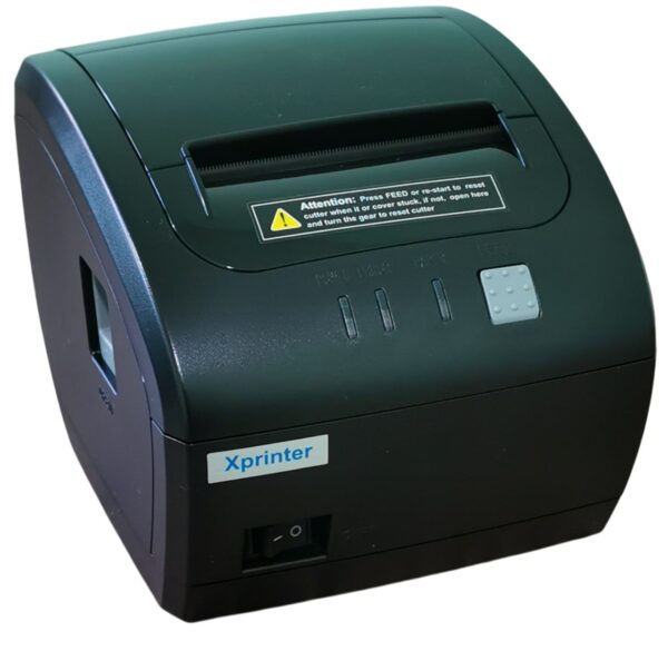 Принтер чеков Xprinter XP-Q260III LAN Ethernet+USB+rs232 термо принтер 80мм новий дизайн