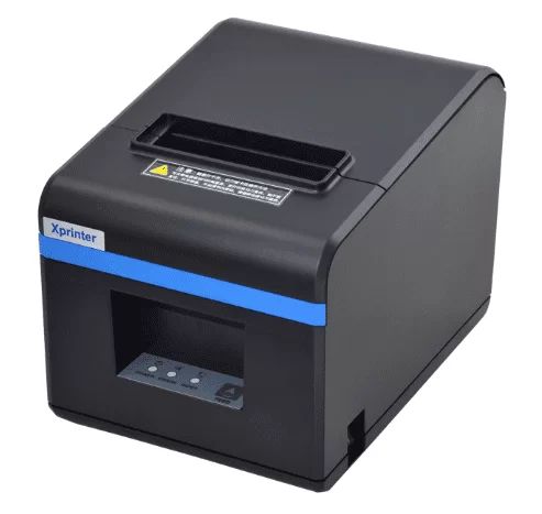 Принтер чеків Xprinter XP-N160II USB 80мм, обріз, чорний